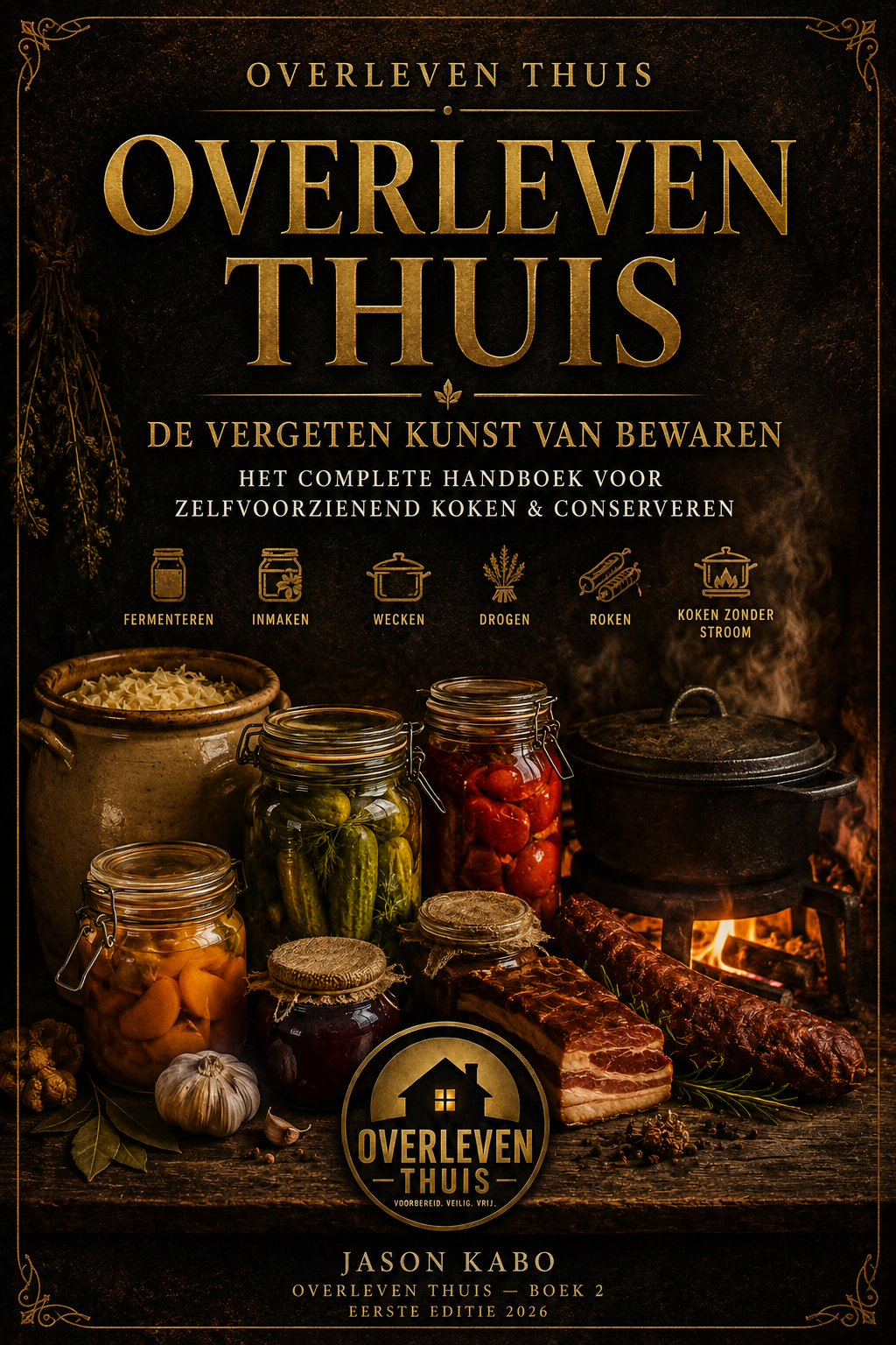 Het Complete Digitale Handboek voor Zelfvoorzienend Koken & Conserveren